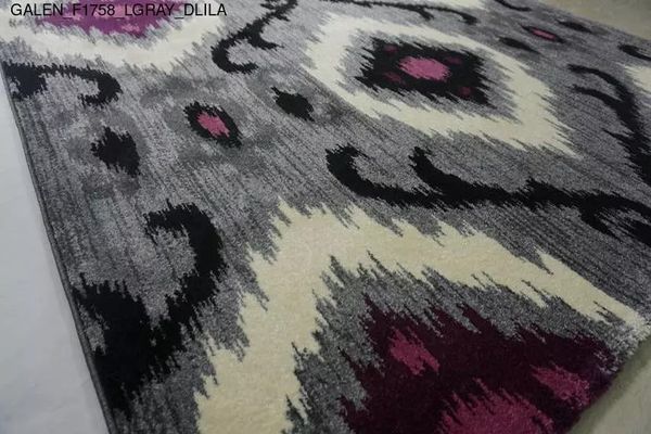 Thảm Sofa cao cấp [F1758_LGRAY_DLILA]