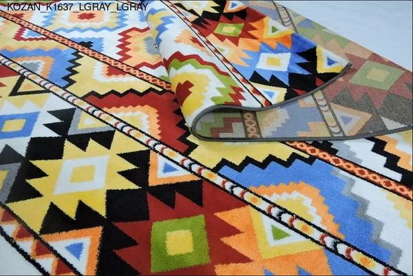 Thảm Sofa cao cấp [K1637_LGRAY_LGRAY]