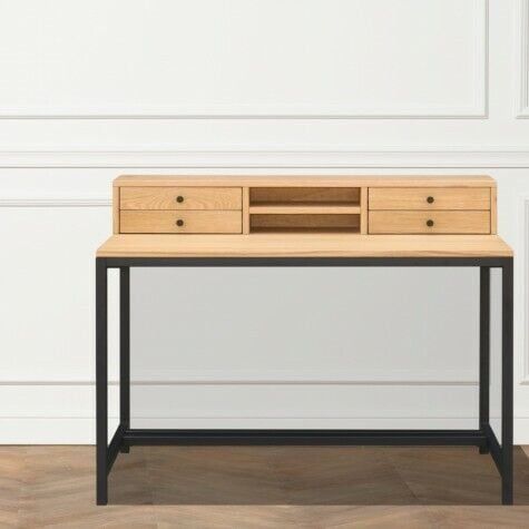 Bàn chân sắt, mặt gỗ KH-S26