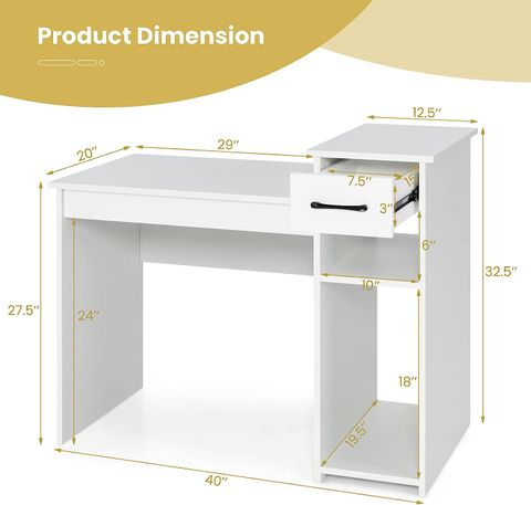 Bàn làm việc gỗ ván KH-G28