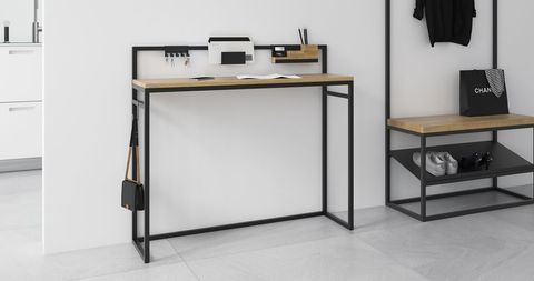 Bàn chân sắt, mặt gỗ KH-S16