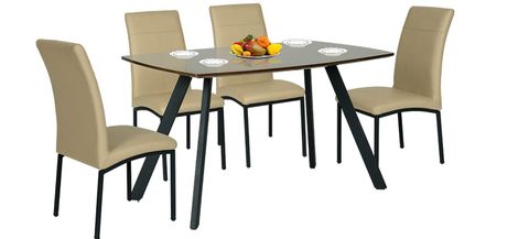 Bàn ghế ăn khung thép B50 - G50