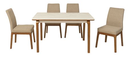 Bàn ghế ăn cao cấp HGB76A-B - HGG76