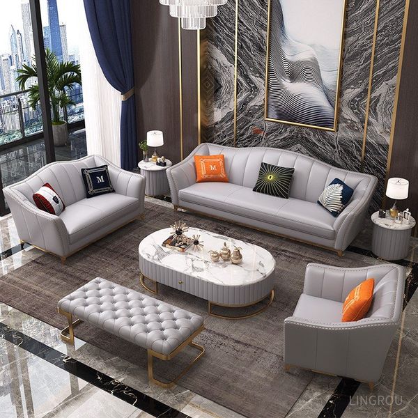 Bộ sofa da cao cấp nhập khẩu [SF-1273]