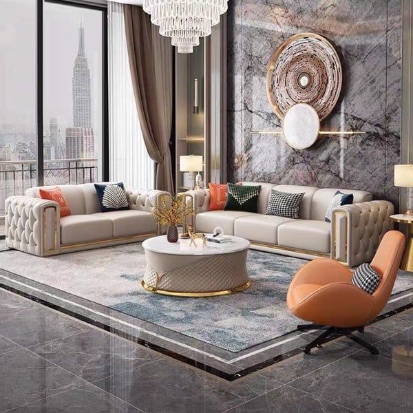 Bộ sofa da cao cấp nhập khẩu [SF-1269]
