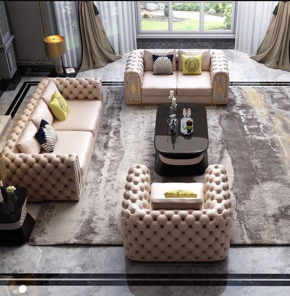 Bộ sofa da cao cấp nhập khẩu [SF-1265]