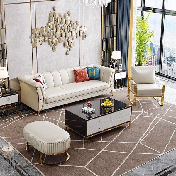 Bộ sofa da cao cấp nhập khẩu [SF-1267]