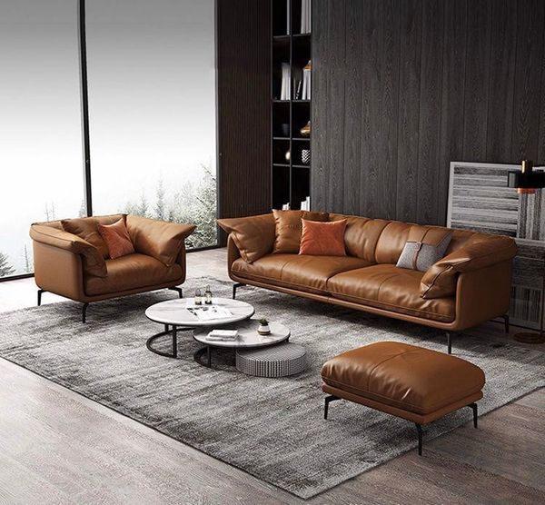 Bộ sofa da cao cấp nhập khẩu [SF-1274]
