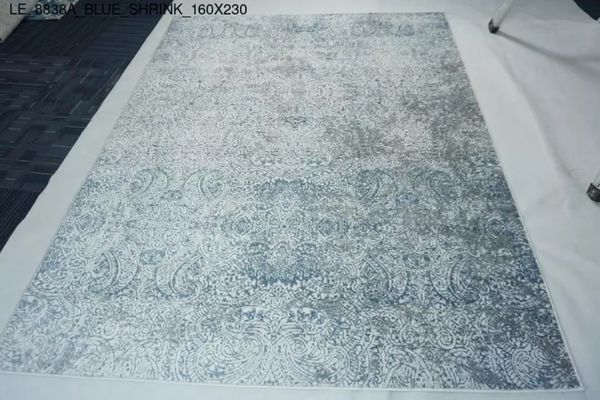 Thảm Sofa cao cấp [8838A_BLUE_SHRINK_160X230]