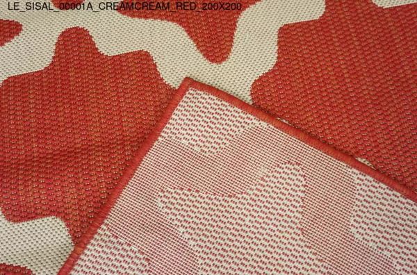 Thảm Sofa cao cấp [00001A_CREAMCREAM_RED_200X200]