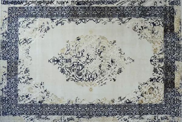Thảm Sofa cao cấp [8723A_ECRUSHRINK_NAVY_150X230]