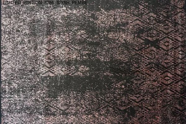 Thảm Sofa cao cấp [8786_SIYAH_PEMBE]