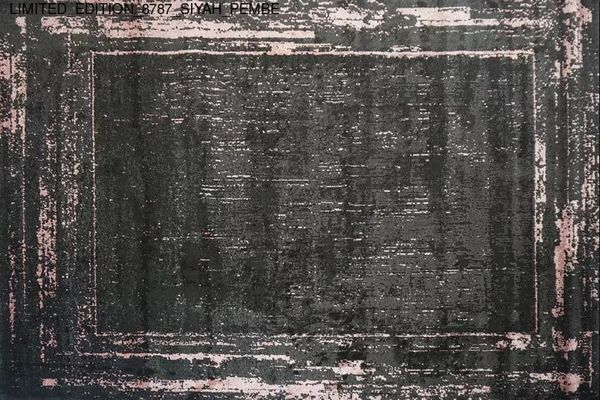 Thảm Sofa cao cấp [8787_SIYAH_PEMBE]