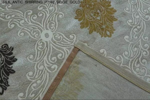 Thảm Sofa cao cấp [P7142_BEIGE_GOLD]