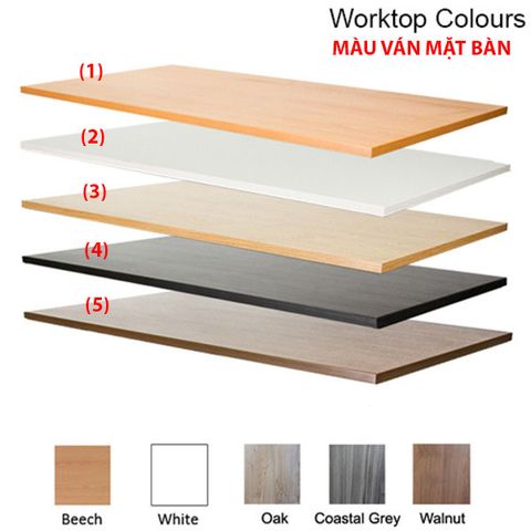 Bàn làm việc gỗ ván KH-G15