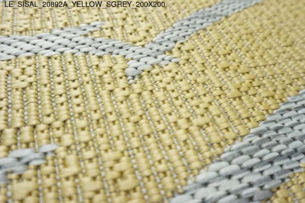 Thảm Sofa cao cấp [20892A_YELLOW_SGREY_200X200]