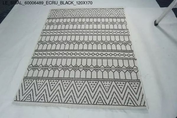 Thảm Sofa cao cấp [60006489_ECRU_BLACK_120X170]