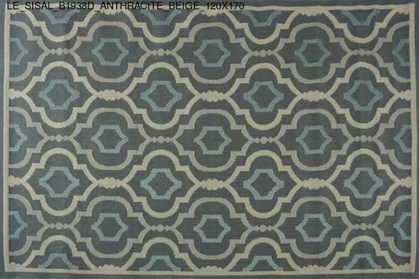 Thảm Sofa cao cấp [B1938D_ANTHRACITE_BEIGE_120X170]