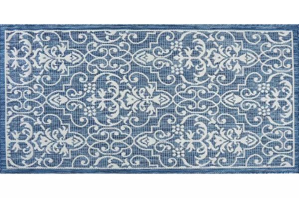 Thảm Sofa cao cấp [KOZA2_SNAVYECRU_80X150]