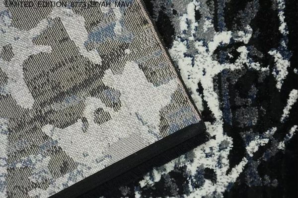 Thảm Sofa cao cấp [8773_SIYAH_MAVI]