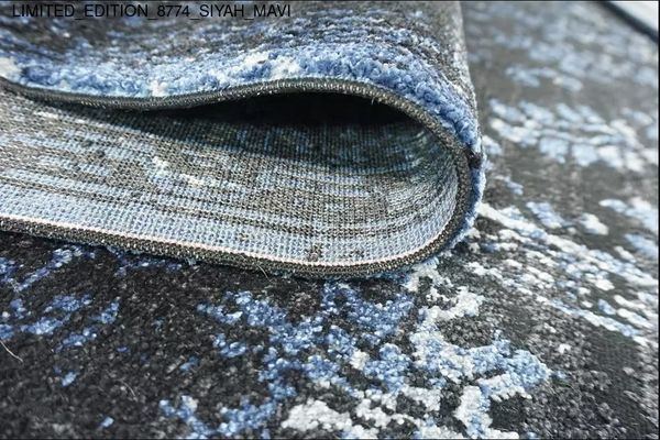 Thảm Sofa cao cấp [8774_SIYAH_MAVI]