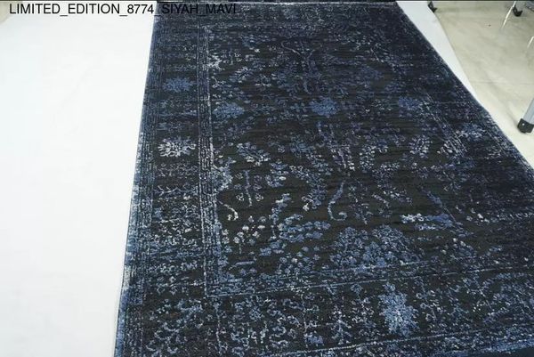 Thảm Sofa cao cấp [8774_SIYAH_MAVI]