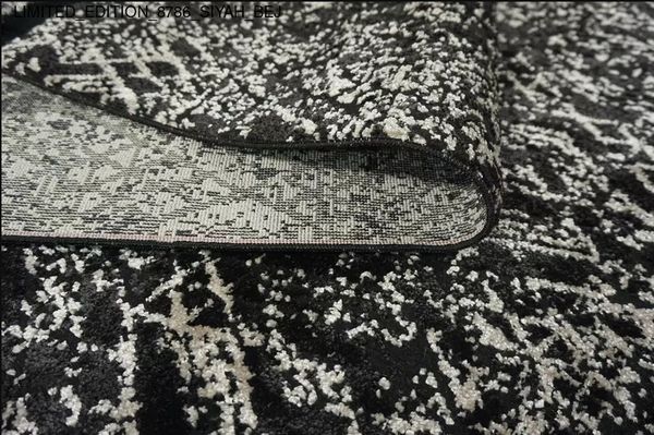 Thảm Sofa cao cấp [8786_SIYAH_GRI]