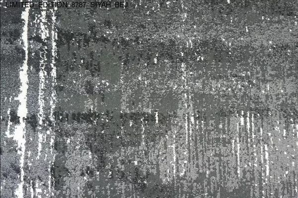 Thảm Sofa cao cấp [8787_SIYAH_GRI]