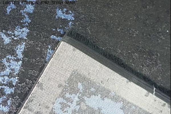 Thảm Sofa cao cấp [8787_SIYAH_MAVI]
