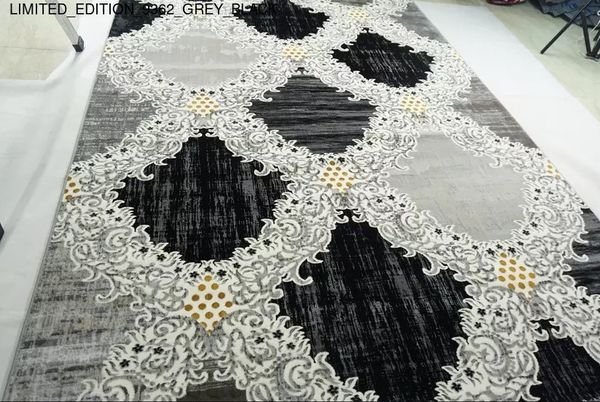 Thảm Sofa cao cấp [9362_GREY_BLACK]