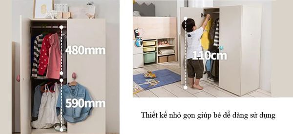 Tủ đựng đồ cho bé [TĐ-1251]