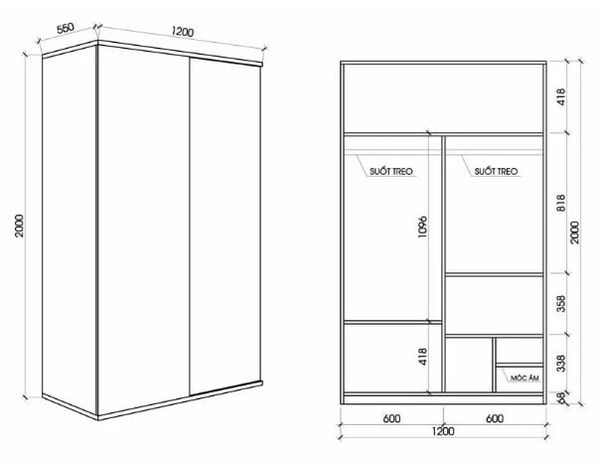 Tủ đựng đồ cho bé [TĐ-1259]