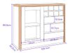 Tủ rượu bằng gỗ gia đình [TR-1208]