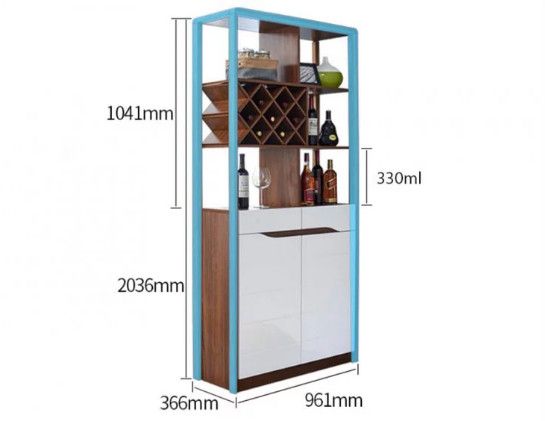 Tủ rượu bằng gỗ gia đình [TR-1211]