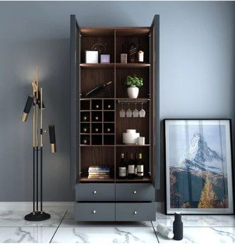 Tủ rượu bằng gỗ gia đình [TR-1201]