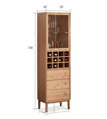 Tủ rượu bằng gỗ gia đình [TR-1202]