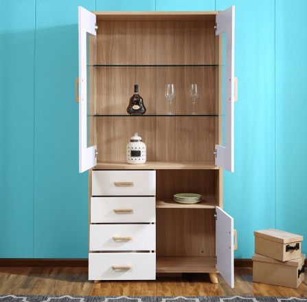 Tủ rượu bằng gỗ gia đình [TR-1215]