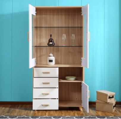 Tủ rượu bằng gỗ gia đình [TR-1237]