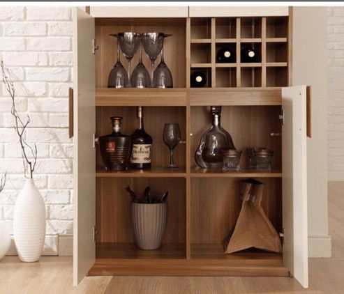 Tủ rượu bằng gỗ gia đình [TR-1212]