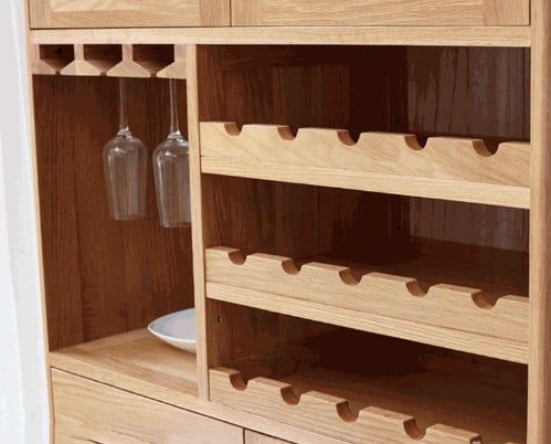 Tủ rượu bằng gỗ gia đình [TR-1229]