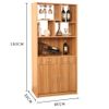 Tủ rượu bằng gỗ gia đình [TR-1223]