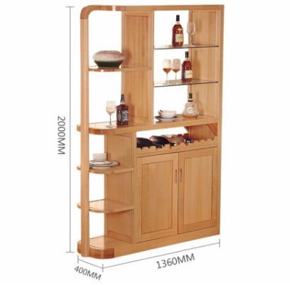 Tủ rượu bằng gỗ gia đình [TR-1240]