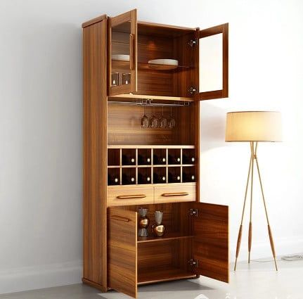 Tủ rượu bằng gỗ gia đình [TR-1209]