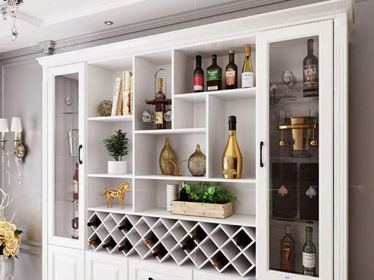 Tủ rượu bằng gỗ gia đình [TR-1221]