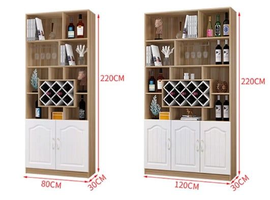 Tủ rượu bằng gỗ gia đình [TR-1226]
