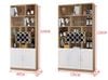 Tủ rượu bằng gỗ gia đình [TR-1226]