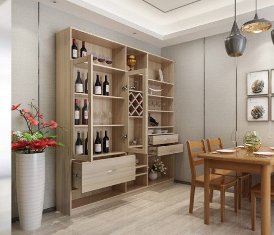 Tủ rượu bằng gỗ gia đình [TR-1232]