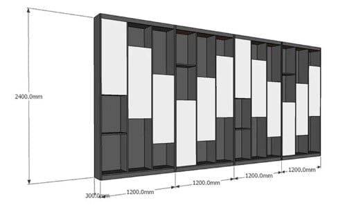 Tủ tài liệu văn phòng hiện đại [TTL-1180]