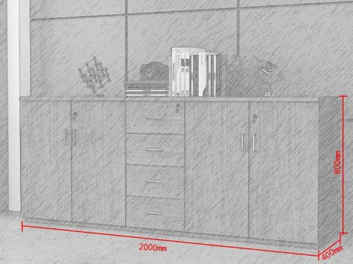 Tủ tài liệu văn phòng hiện đại [TTL-1167]