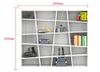 Kệ giá văn phòng bằng gỗ MDF cao cấp  [KTL-1171]